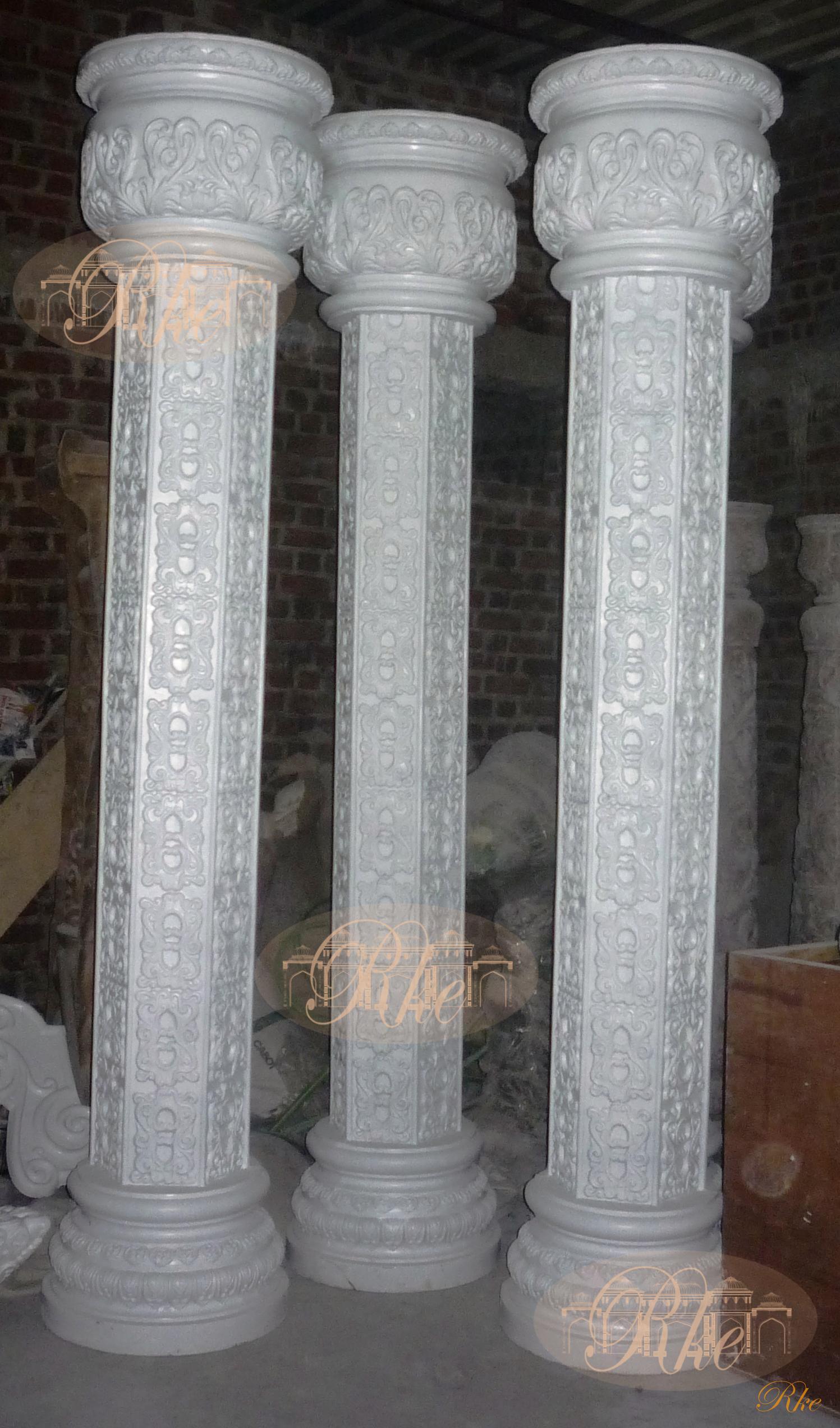 Wedding decoration pillar for events with unique design theme for beautiful decorations all of them 