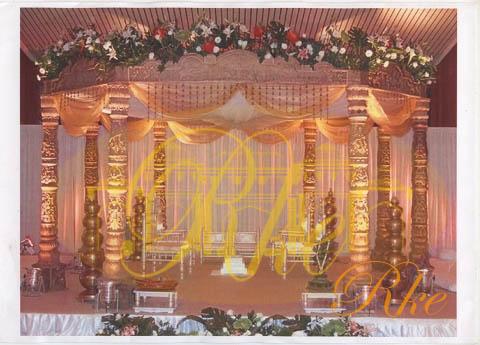 astang pilar mandap for indian wedding for nri