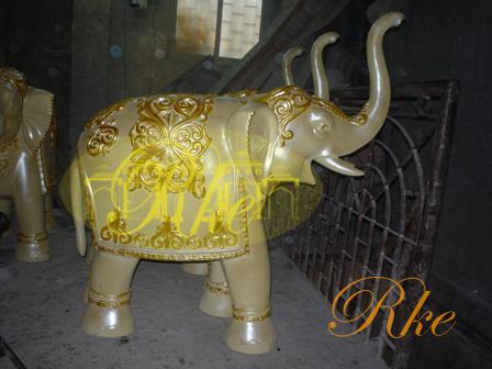 stage jaimala with small elephant design for best locking of wedding stage set and mandap setup in Indian design elephant design 