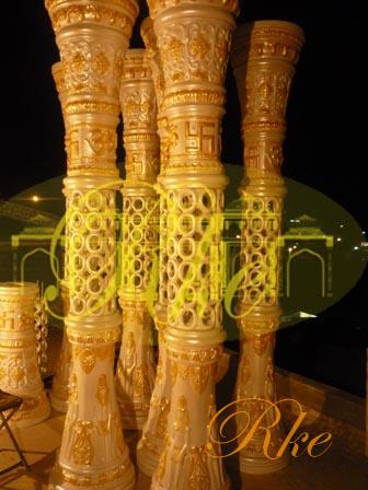 mandap decoration ideas for wedding in decoration of pillar in mandaps and stages for marriages