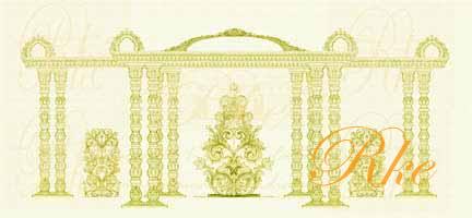 design work of wedding mandap and stage for wedding 